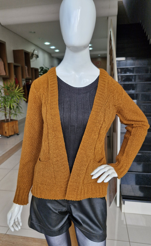 CASAQUINHO MOUSSE BOLSO- 1225