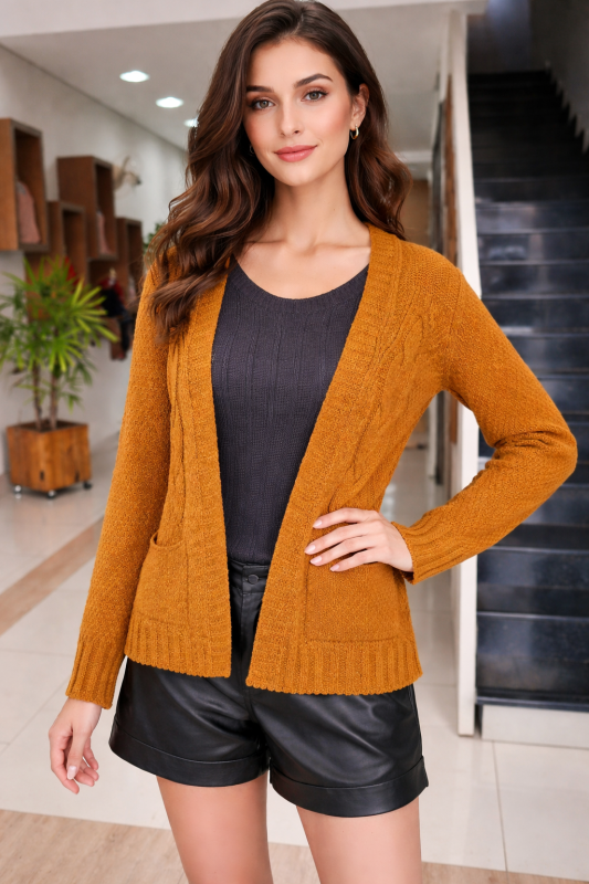 CASAQUINHO MOUSSE BOLSO- 1225